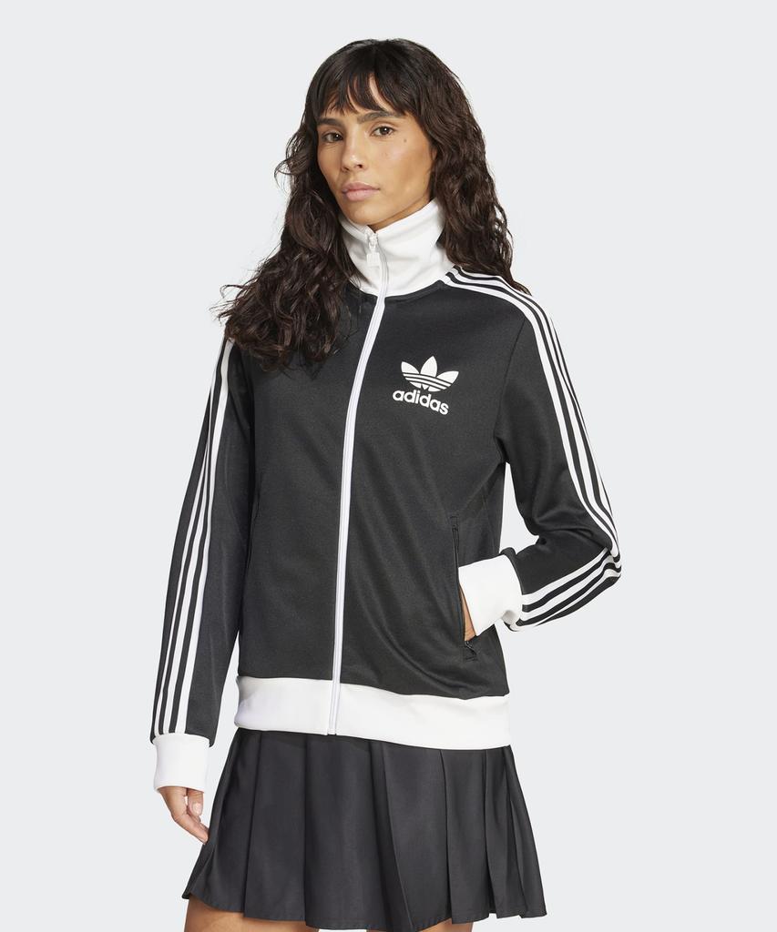 adidas Beckenbauer Track Top - Black:White / Hz3743