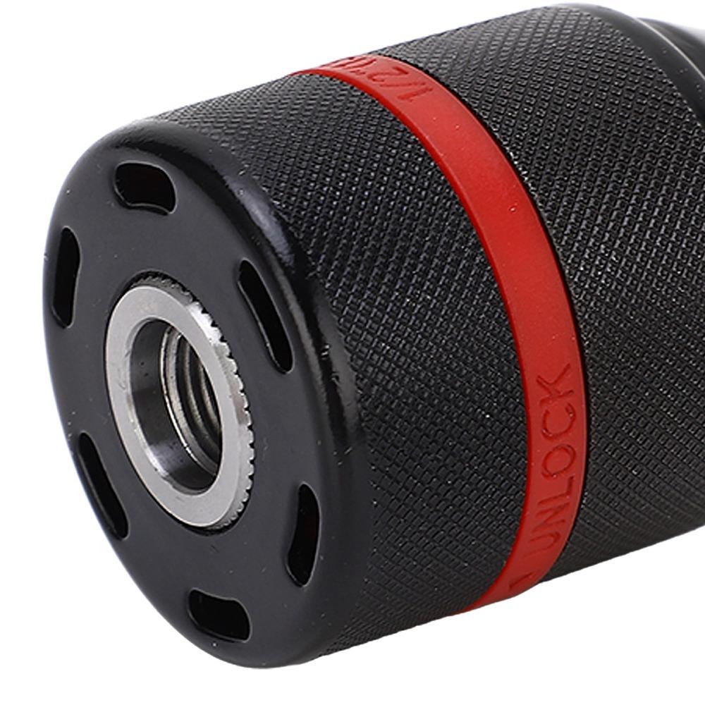 1/2-20UNF Mount Keyless Drill Chuck 2-13mm Capacity Metal Heavy Duty Chuck  For Impact Driver