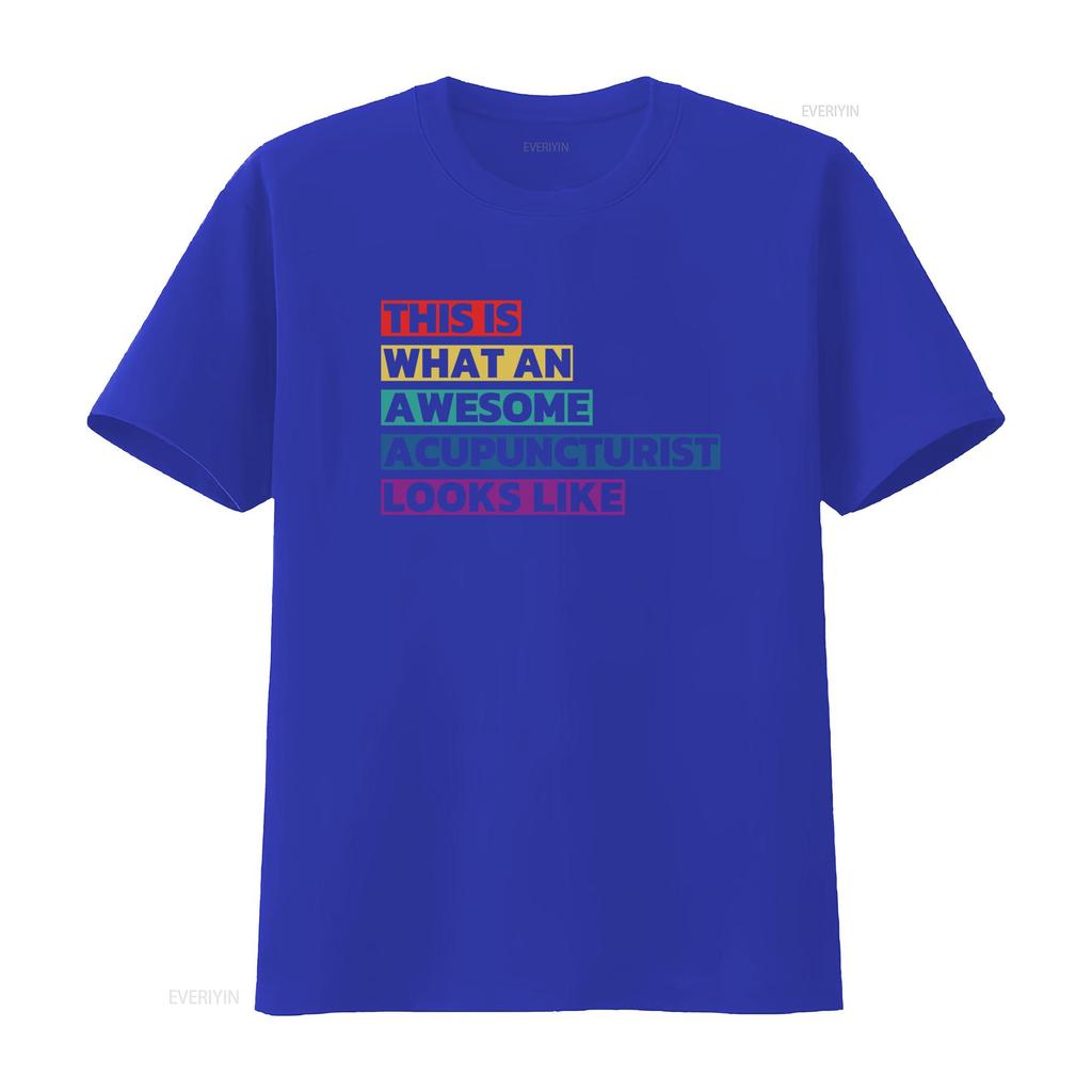 Akupunkteur T-Shirt Akupunktur Lustig SO SIEHT EIN FANTASTISCHER AUS vintage Gewaschenes Oberteil Für Den Alltag Weich homme