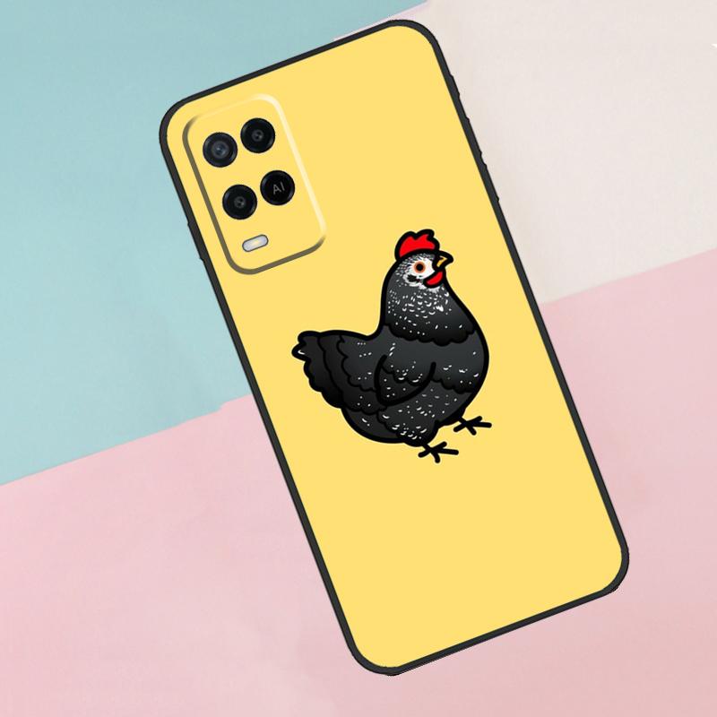 Chubby Chicken For Oppo A74 A94 A54 A80 A78 A98 A40 A60 A18 A38 A58 A15 A17 A77 A57S A16 A76 A96 Phone Case
