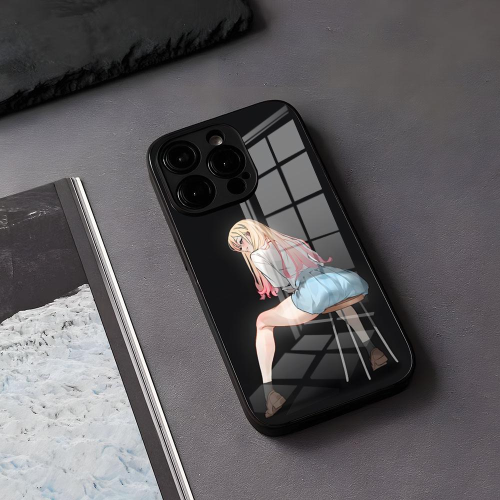 Sono Bisque Doll Wa Koi Wo Suru Phone Case For IPhone 17 Air 16 E Pro Max 15 14 13 Mini 12 Pro 11 Max Plus Black Glass Cover