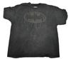 Batman Mens Drip Graphic Acid Wash Black Shirt New 2XL