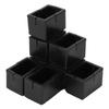 8PCS Silicone Chair Leg Caps Non Slip Table Foot Cover Floor Protector Furniture Leg Pads