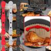 Air Fryer Magnet Silicone Buckle Air Fryer Parchment Paper Silicone Magnetic Buckle Quick Release Heat Resistant Airfryer Fixing