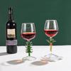 Creative Glass Christmas Tree Wine Goblet - Coconut Tree-Inspired Red Wine and Champagne Atmosphere Glass