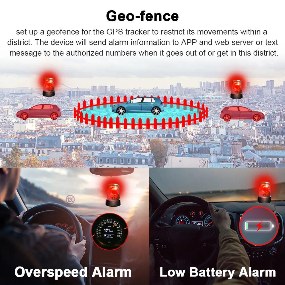 Car GPS Tracker LK209 LK209A LK209B LK209C 2G 4G Asset GPRS Locator Waterproof IP67 Magnetic Drop Shock Alarm Lifetime Free APP