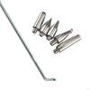 6Pcs Repair Rod Set Push Hooks Hail Damage Remover for Car Body