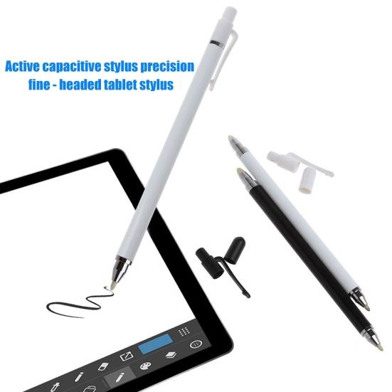 Dual Soft Nibs Capacitive Stylus Pen Touch Screen for Smart Phone/Tablet/Laptop