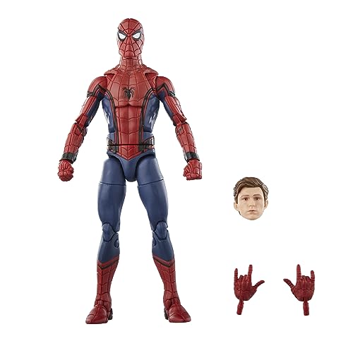 Hasbro MARVEL Hasbro Marvel Legends Series Spider-Man, Infinity Saga Civil War/Captain America 6-inch Size Action Figure, Marvel Legends Action