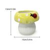 Exquisite Mushroom Vase Modern Hydroponic Flower Holder Cute Hydroponic Plant Utensils  Office