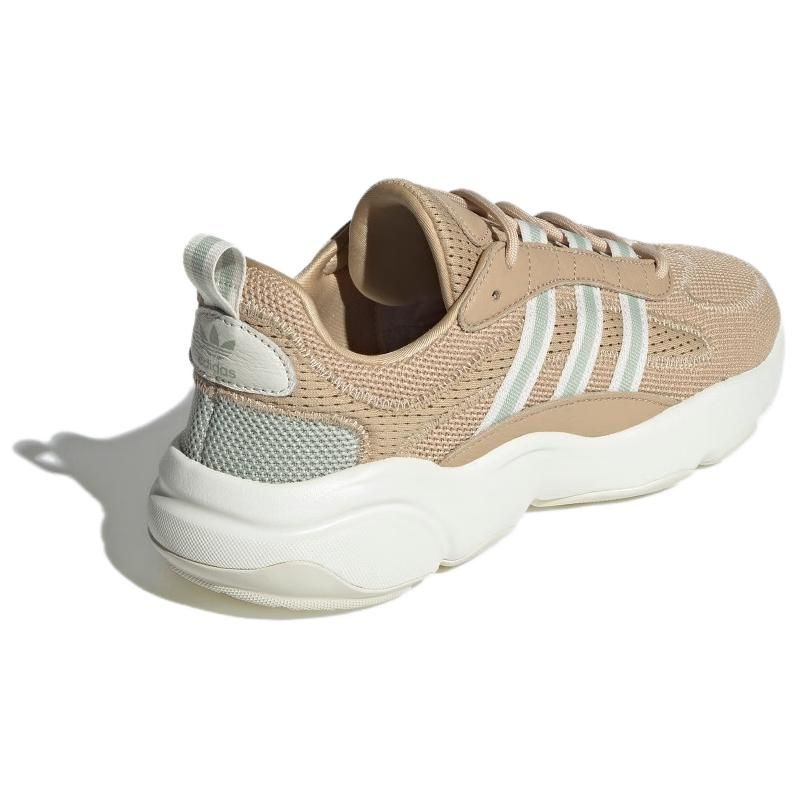 Adidas Originals Haiwee Mesh Comfortable Trendy Slip-Resistant Durable Low-Top Lifestyle Casual Shoes Unisex Casual Shoes Brown JH7356