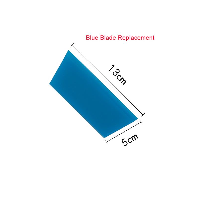 1pcs Mini Rubber Squeegee Blade Screen Printing Blade Replacement for Cleaning Glass Car Window Film Installation Applicator
