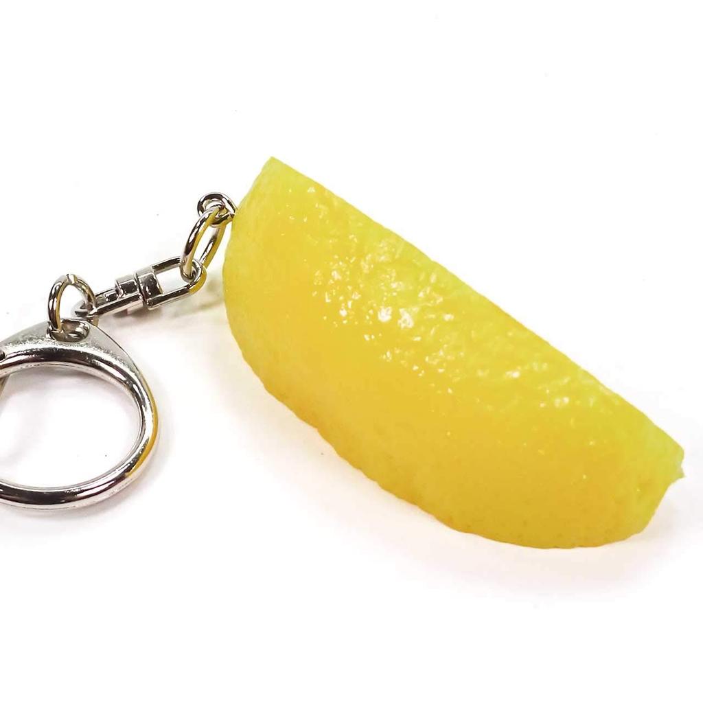 Food Sample Lemon Looks Like You Want to Eat 320K [Coconut Accessories] Keychain Wedges, Them,