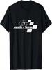 Vintage Checkered Racing Flag Austin Texas Race Car T-Shirt