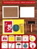 New Year Picture DIY Woodblock Printing Set: Non-Legacy Handmade Template Kit for New Year's Day Activities.