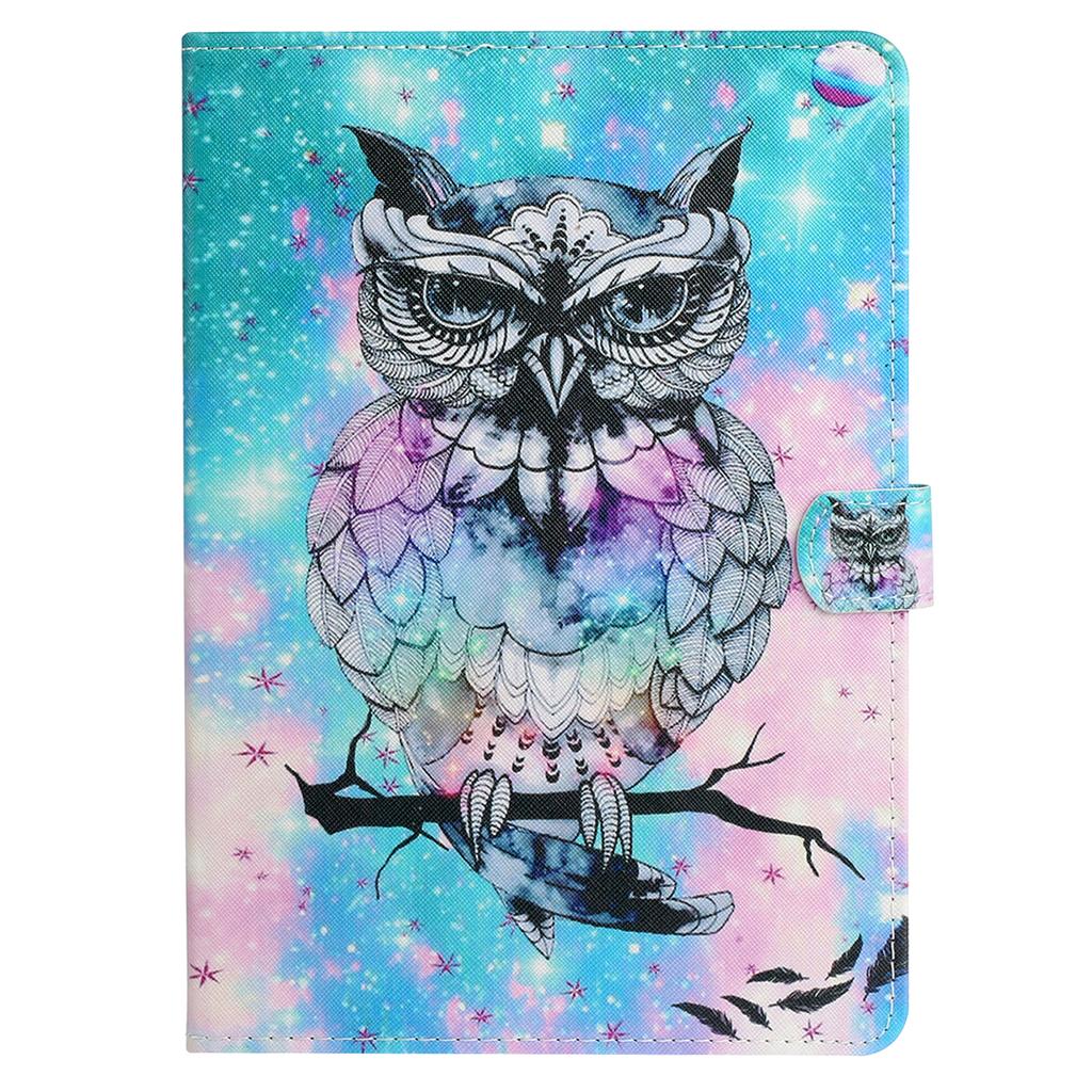 For iPad Pro 11 (2025)/11 (2024) Case Pattern Printed Leather Tablet Cover Stand Pen Holder