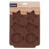 Forma foremka do pieczenia ciastek silikonowa brązowa świąteczna SILLINIE ORION 151767