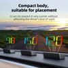 M4 Colorful LED Font OBD HUD Car Head Up Display Meter Digital Windshield Projector Speedometer MPH KMH PRM Water Temp Voltage