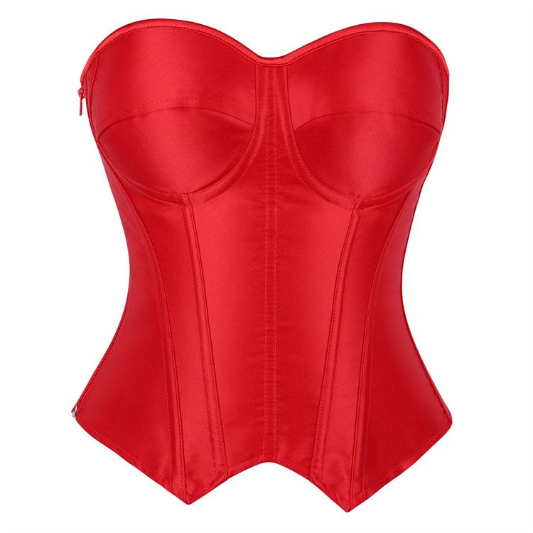 Γυναικείο Σχηματιστικό Εσώρουχο με Ριγέ και Ενίσχυση με Μπανέλες - Στυλ Court