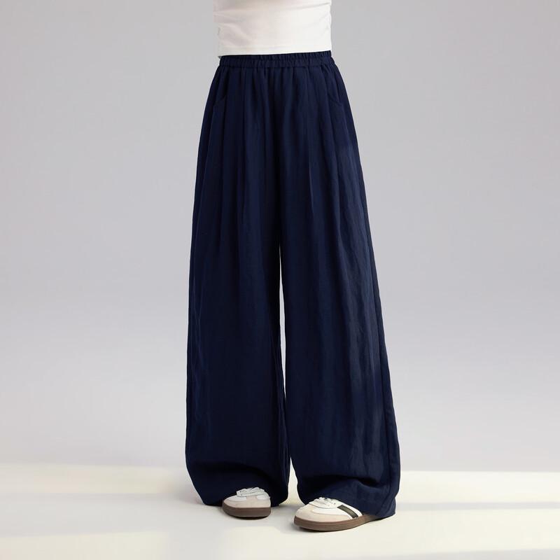 

Zhimu Lyocell Breathable Straight Wide-Leg Casual Pants for Girls 160