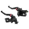 Universal 7 8in Hydraulic Adjustable Brake Upper Pump Clutch Levers Handle Assembly (Black)
