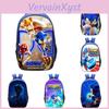 Plecak Dziecięcy Sonic The Hedgehog 2 Do Szkoły Podróży Kolorowa Grafika Projekt Unisex