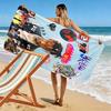 Juice Wrld Print Beach Towel, Large Soft Quick Dry Towel for Beach Camping Swimming