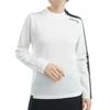 Ping Apparel Long Sleeve High Neck Sweater Golf L Women's (Side Stripe) / / 622-4275902 030_White