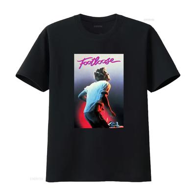 Footloose 80s Classic Retro Musical Movie Dance T Shirt Stylish and Nostalgic Design Vintage Washed Graphic Comfortable Casual