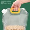 Moisture-Proof Transparent Grain Storage Bag with Spout