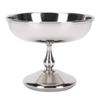 Classic Rustless Steel Ice Cream Cup Round Footed Silver Dessert Bowl Practical Polished Dessert Cup Yogurt