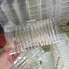 Luxury Famous Brand Clear Crystal Acrylic Evening Bag Shand Wallet Fashion Party Purse Bridal Clutch Crossbody Shoulder Handbag