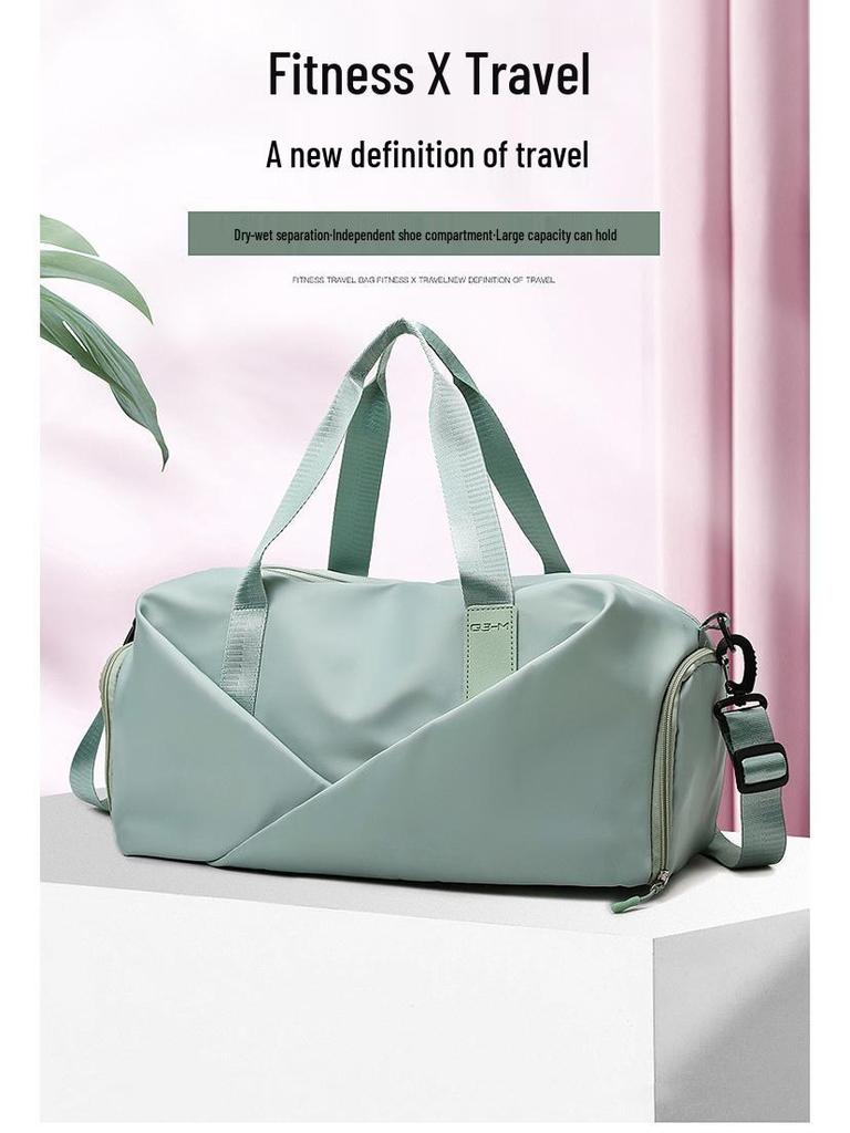 Sporttasche mit großem Fassungsvermögen für Yoga, Sport und Schwimmen mit Nass-/Trockenfach für Reisen, Fitness und Schwimmen