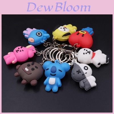 Llavero Acrílico Adorable Bt21 Anime Dibujo Animado Colgante Kawaii Regalo Diseño Moderno Material Duradero