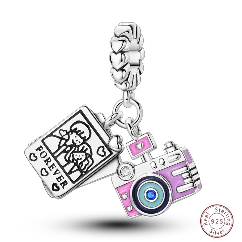 Copper Beaded Pendant Shiny Zirconia Cute Bow Original 3Mm Bracelet Women Fine Jewelry