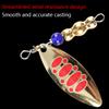 5Pcs Durable Zinc Alloy Metal Spoons With Vibrant Action Fishing Spinner Lure Set For Trout Carp Fishing Accessory Kit
