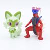 Adorable Paldea Partner Figurine Colorful Pokmon Cake Decoration Pvc Anime Toy