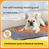 Pet Self-heating Pad Pet Cushion Self-heating Hair Blanket Nest Pad Sleeping Pad Dog Seat Cushion Cat Cushion Dog Cushion