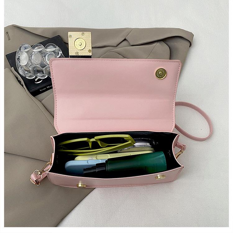 Korean Style Retro Square Crossbody Bag - Women's Casual Chic, 2026 Collection