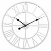 Retro Wall Iron Clock Decorative Hand Home Outdoor Commercial Spaces Up Dress
