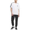 adidas Essentials Plus Loose Striped Crew Neck Short Sleeve T-Shirt Men Tops KF3739