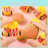 Creative French Fries Burger Design Children Inertia Toy Car For Toddlers And Preschoolers