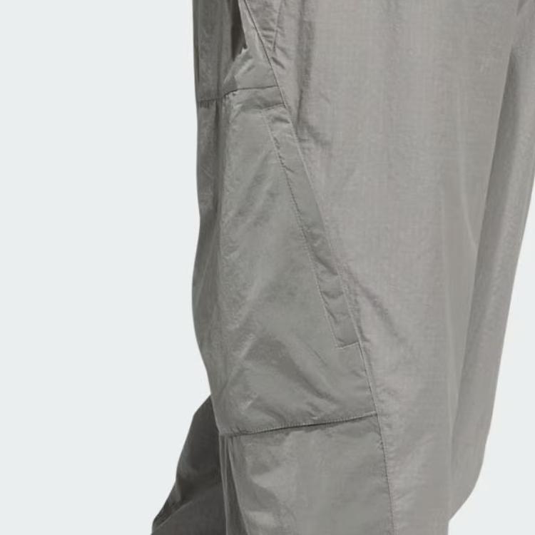 Adidas Future Style Solid Loose Water-Resistant Sports Casual Pants Men Bottoms Ice-Grey JI9906