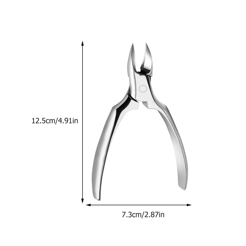 1Set Eagle Beak Toenail Clipper Stainless Steel Cuticle Nipper Home Cuticle Trimming Tool Nail Dead Skin Scissor Pedicure Foot