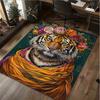 1Pc Flowers Animal Rug - Home carpet Office Decorative Carpet For Living Room Bedroom Door Mat Floor Rug Computer Chair Area Rug