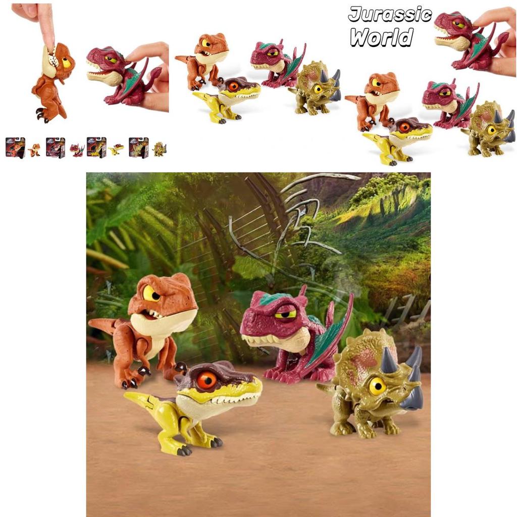 Mini Dinosaur Tyrannosaurus Rex With Articulated Joints Jurassic World Toy