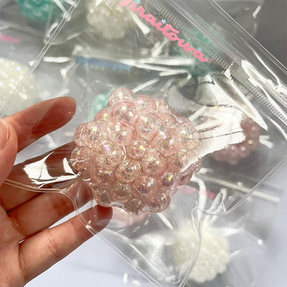 Squishy Colored Beads Stress Ball Sensory Toys for Adults Kids, Anxiety Relief Fidget Toys Squeeze Balls for ADHD Autism Focus