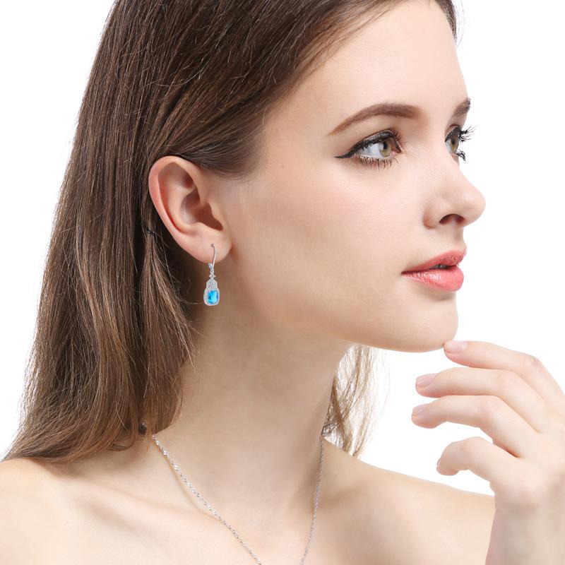 Lindon Cercei din Argint Sterling 925 Cercei Picatura Pentru Femei Cadouri pentru petreceri de nunta