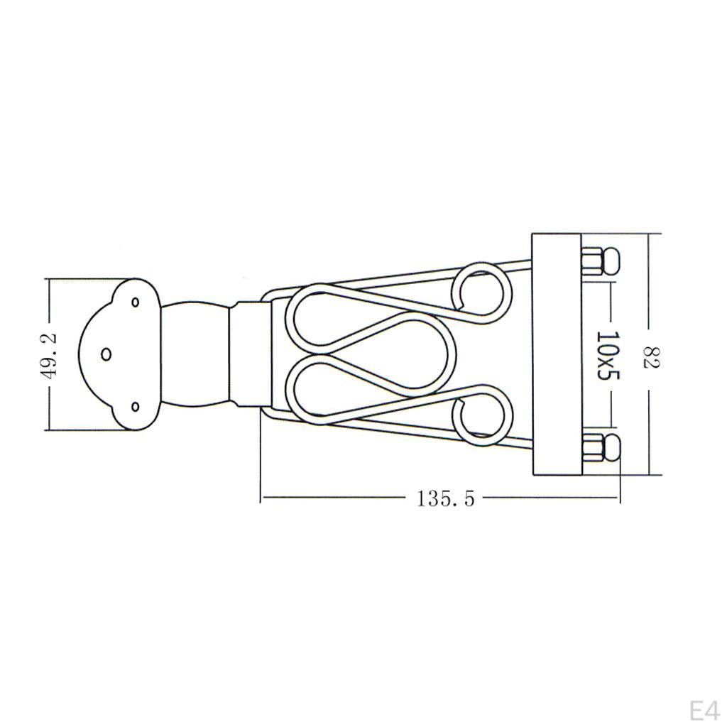 Guitar Tailpiece Bridge Wire With Screws DIY