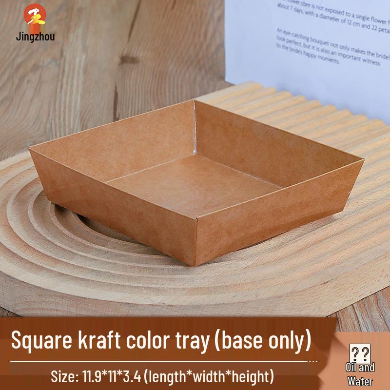 

Disposable Kraft Paper Picnic Food Box Set